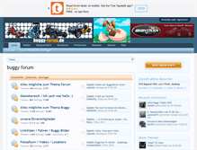 Tablet Screenshot of buggy-forum.de
